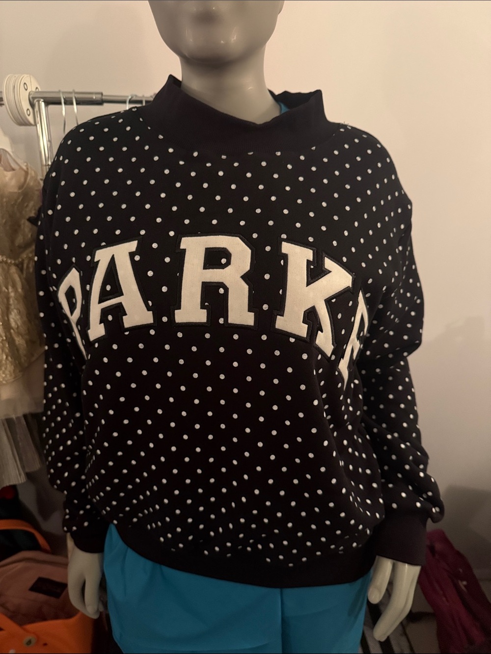 NEW Parke polka dot collection black S/M